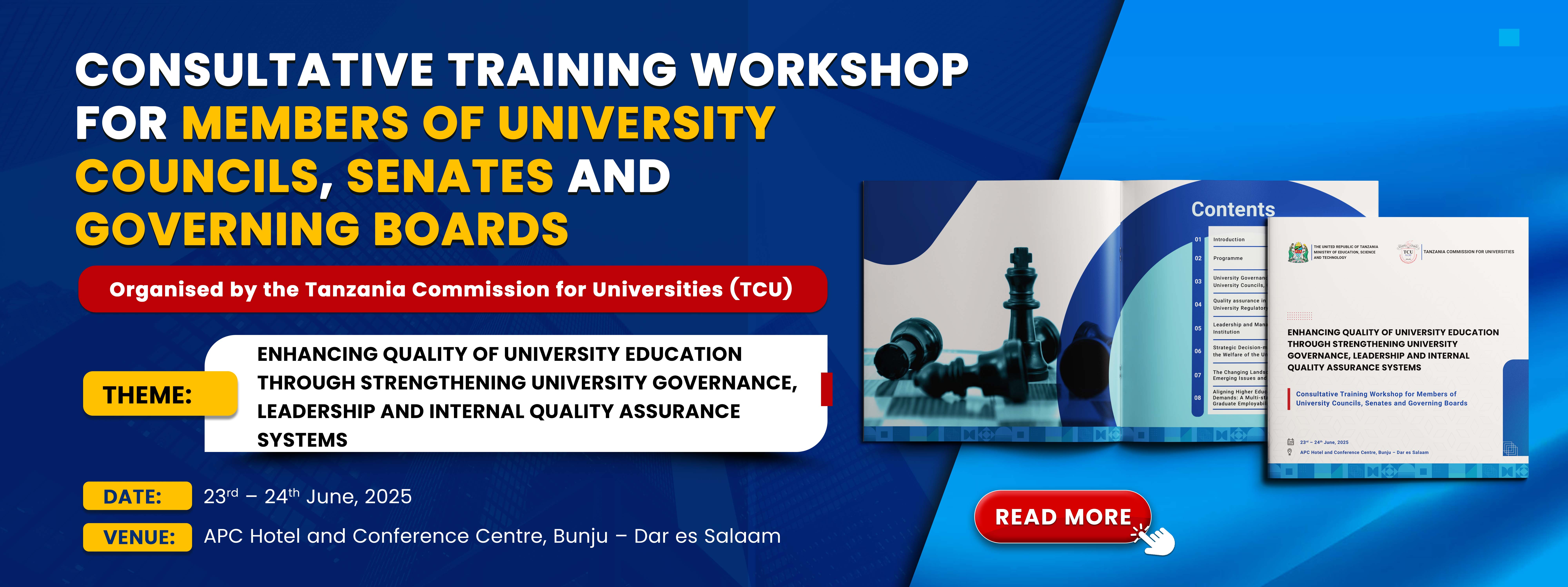 Consultative meeting for members of university Councils, Senates and Governing Boards